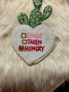 Beaded HUNGRY HEART CLUTCH Southwest Bedazzle jewelz