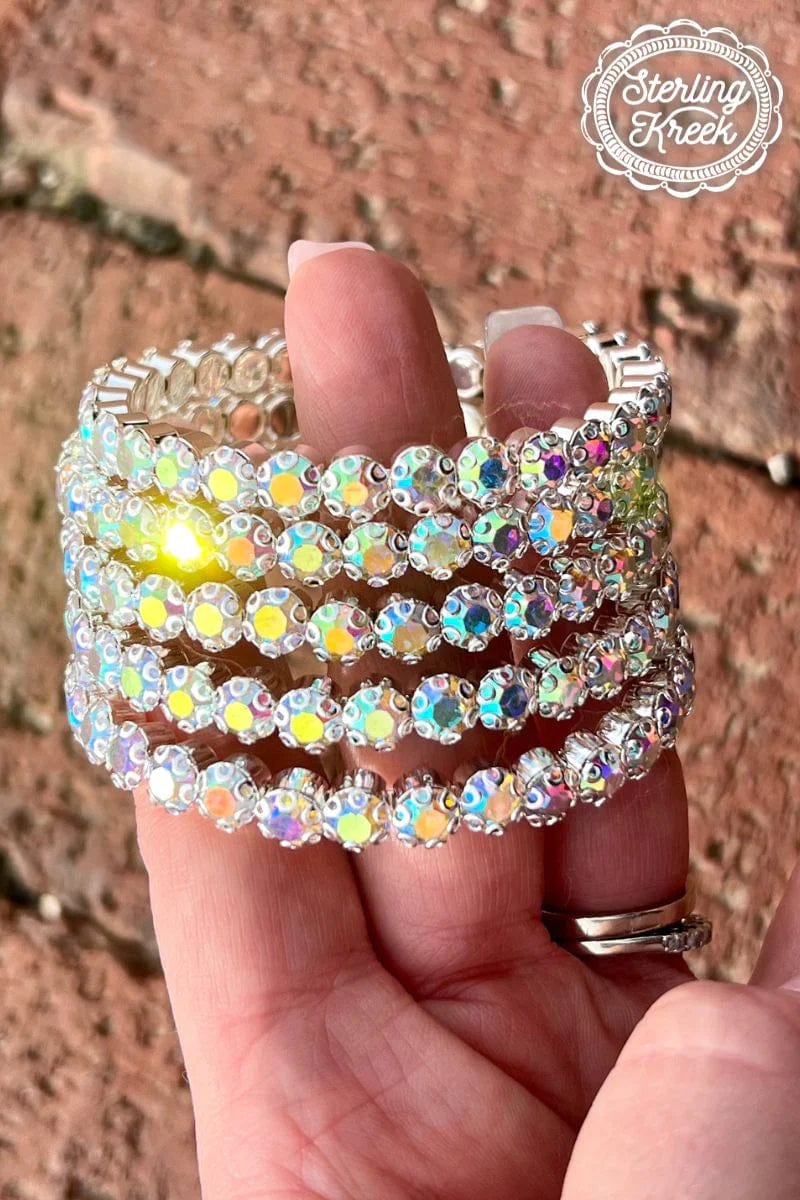 Crystal kreek wrap bracelet Southwest Bedazzle jewelz