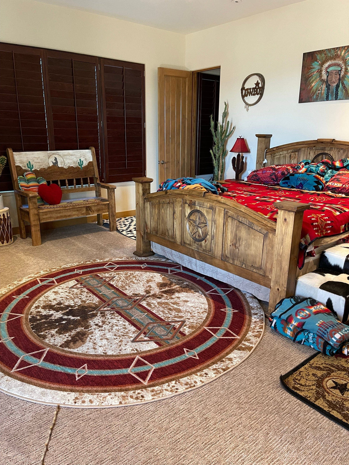 Daylight Ranch Rugs Firehide ranch area RUG – Southwest Bedazzle