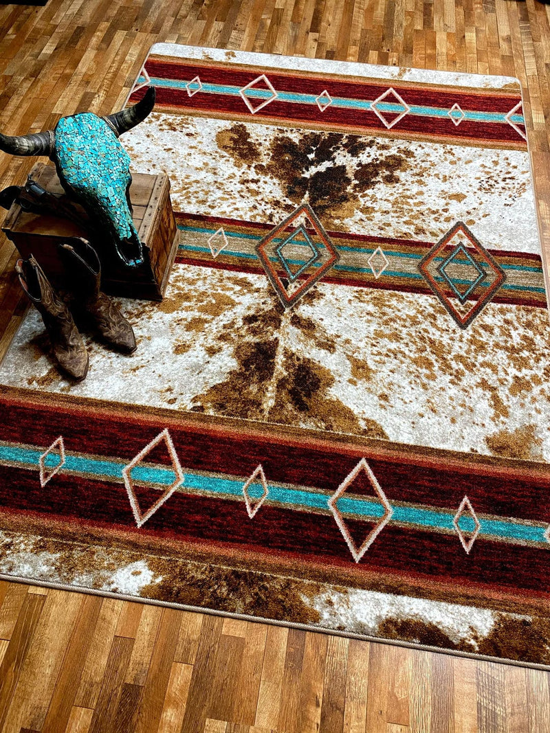 Firehide ranch area RUG Southwest Bedazzle Rugs