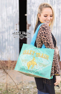 Large Crazy Tote bag Southwest Bedazzle sw fiesta bags