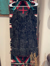 MEDIUM black sequin bedazzled cocktail dress Southwest Bedazzle clothing