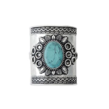 Mega Wide Southwestern cuff bracelet Southwest Bedazzle jewelz