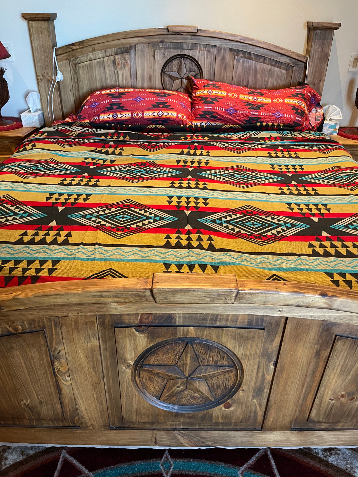 QUEEN Southwest BEDSPREAD Southwest Bedazzle home decor