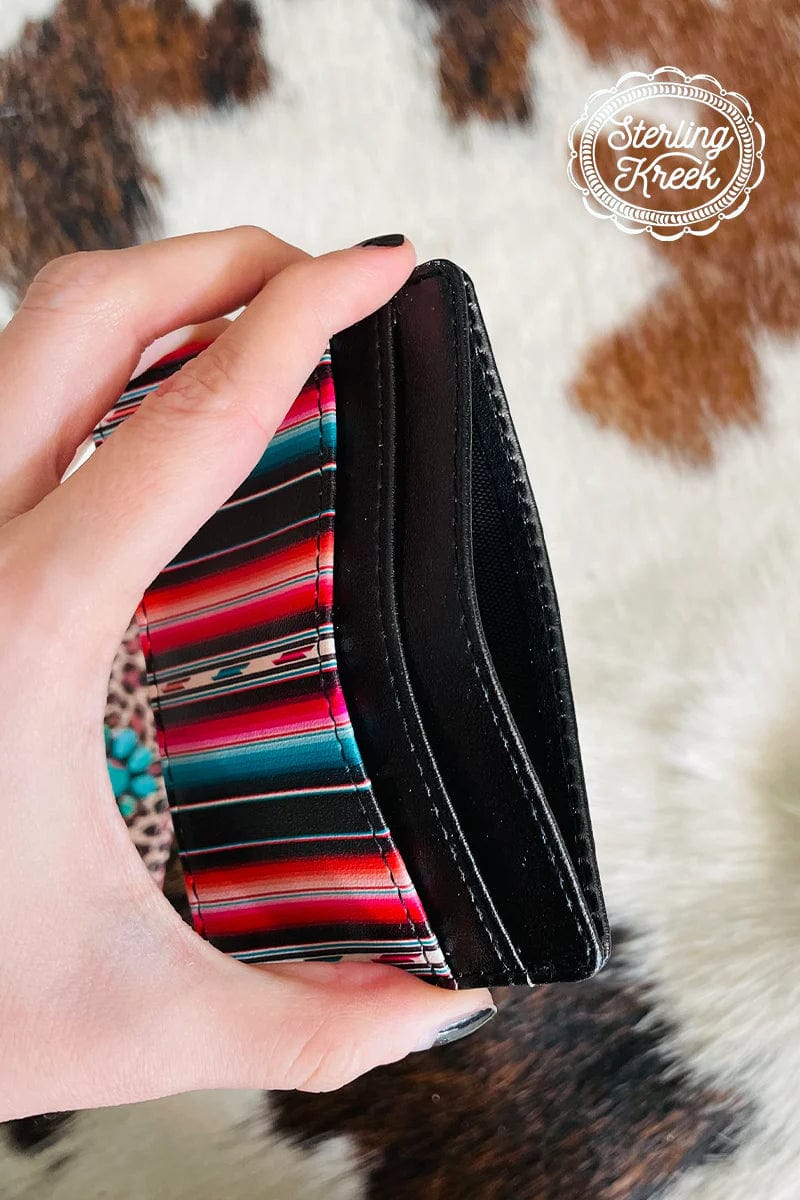 Serape cowgirl credit card holder wallet Southwest Bedazzle sw fiesta bags