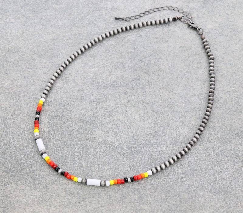 Short Southwest necklace Southwest Bedazzle jewelz