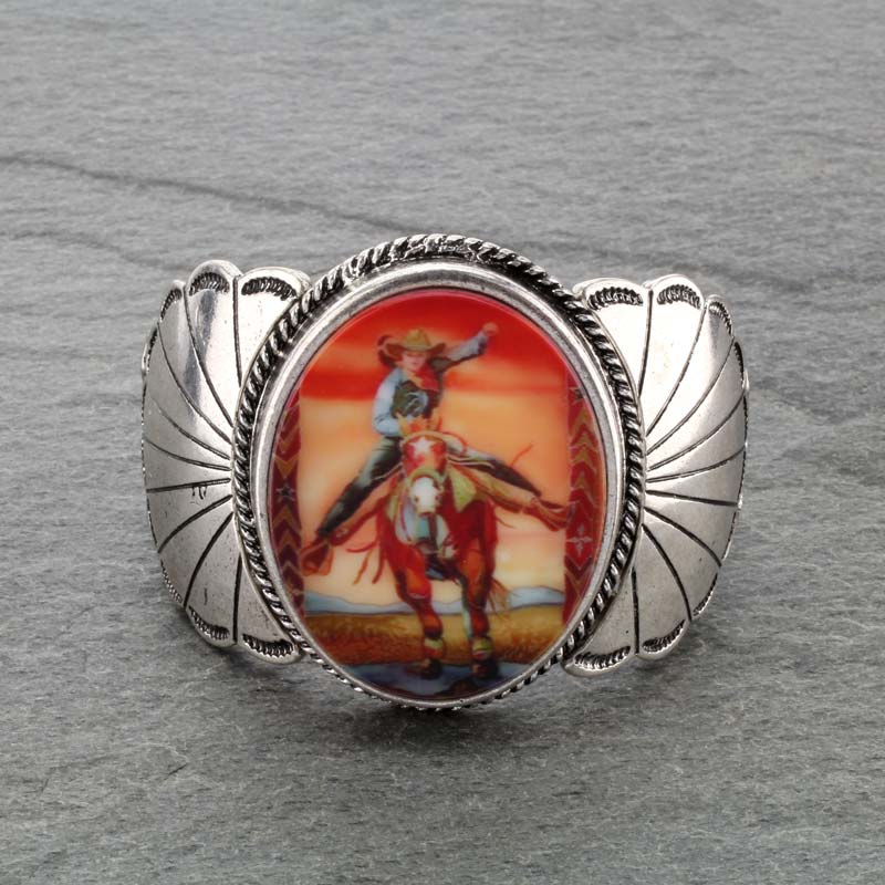 Southwest desert/cowgirl stretch BRACELET Southwest Bedazzle jewelz