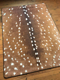 Spotted hide sienna area RUG Southwest Bedazzle Rugs