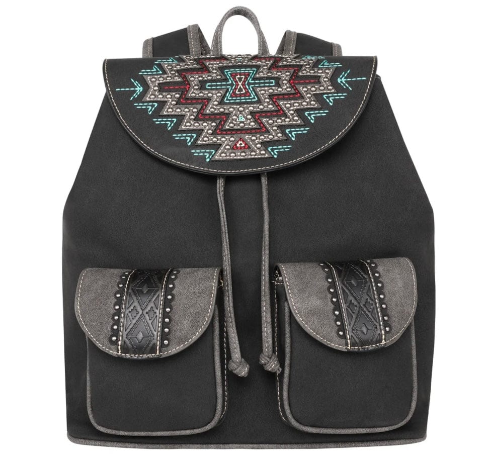Studded Aztec BACKPACK Southwest Bedazzle sw fiesta bags