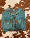 Studded Aztec BACKPACK Southwest Bedazzle sw fiesta bags