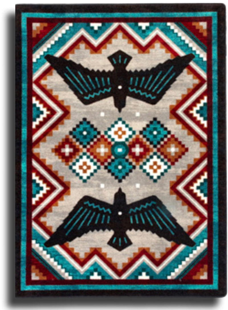 Sunset dance Electric area RUG Southwest Bedazzle Rugs