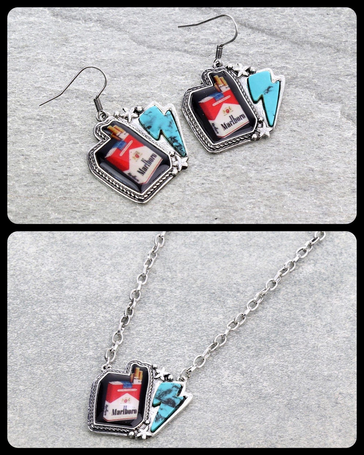 Turquoise BOLT Jewels Southwest Bedazzle jewelz