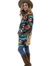 Turquoise Cowgirl Tell it like it is JACKET Southwest Bedazzle clothing