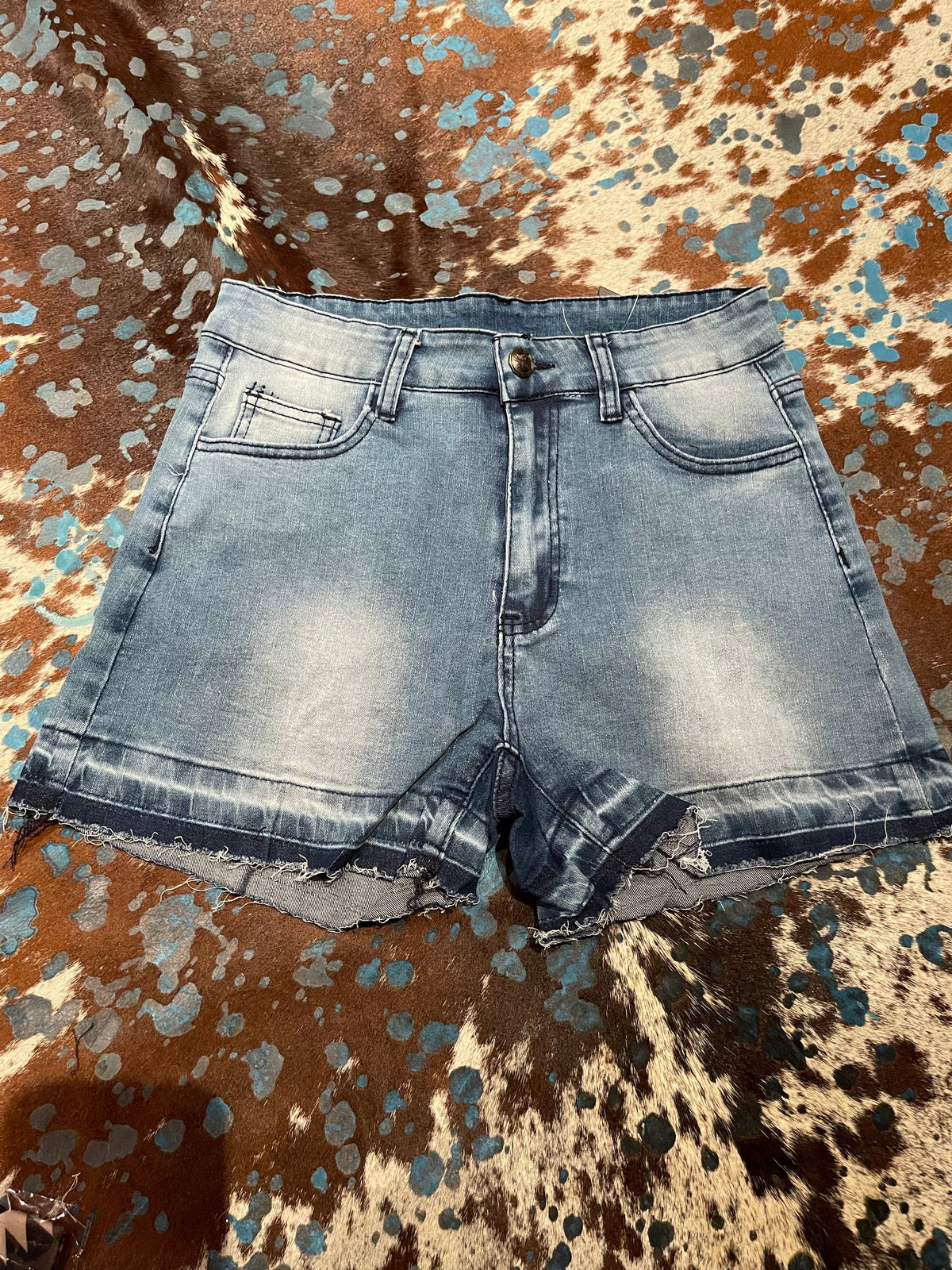 Unravelled U SHORTS Southwest Bedazzle Bargain bonanza