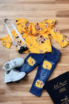 Western baby outfit SET    baby / kids Southwest Bedazzle clothing