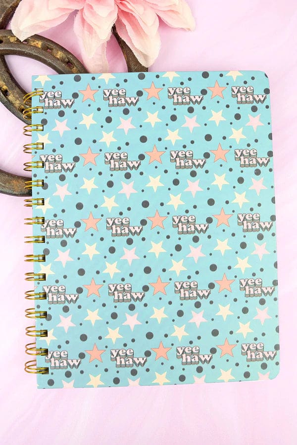Howdy Notebook Leopard Print Office Supplies Cow Print Spiral Notebook, , Western ...