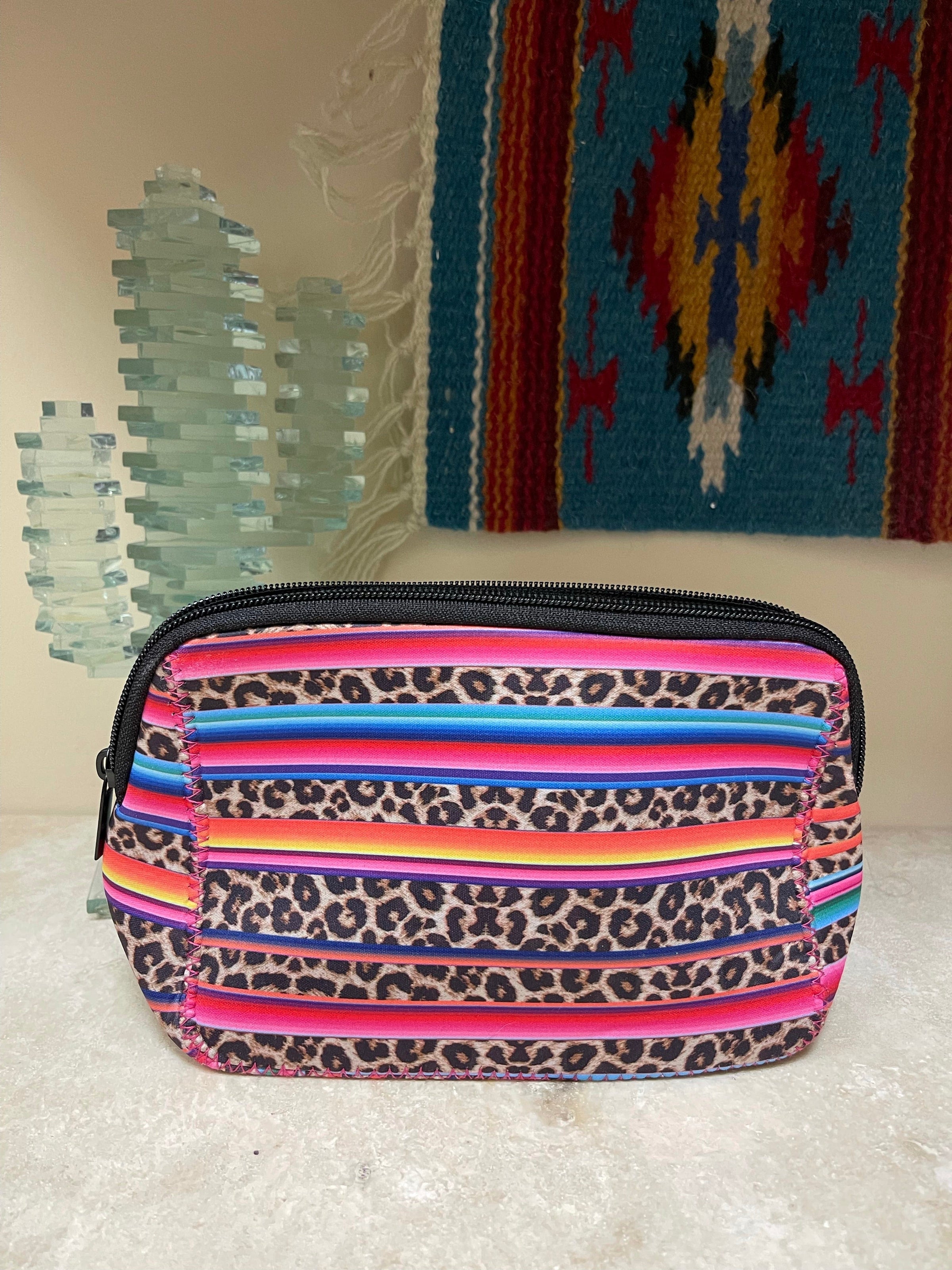 WESTERN make up bag Southwest Bedazzle sw fiesta bags
