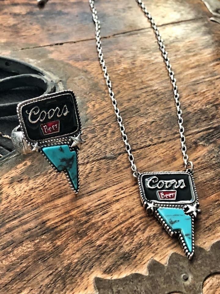 Western Ring ,Earrings or Necklace Southwest Bedazzle jewelz