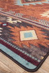 Whiskey river rust area RUG Southwest Bedazzle Rugs