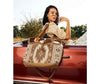 XL cowhide aztec purse tote Southwest Bedazzle cowhide stuff