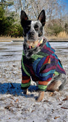 XXXL DOG PONCHO  75-125 pounds Southwest Bedazzle clothing