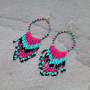 Beaded Western Navajo earrings Southwest Bedazzle jewelz