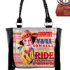 Black Vintage Cowgirl purse Southwest Bedazzle Mega purse sale