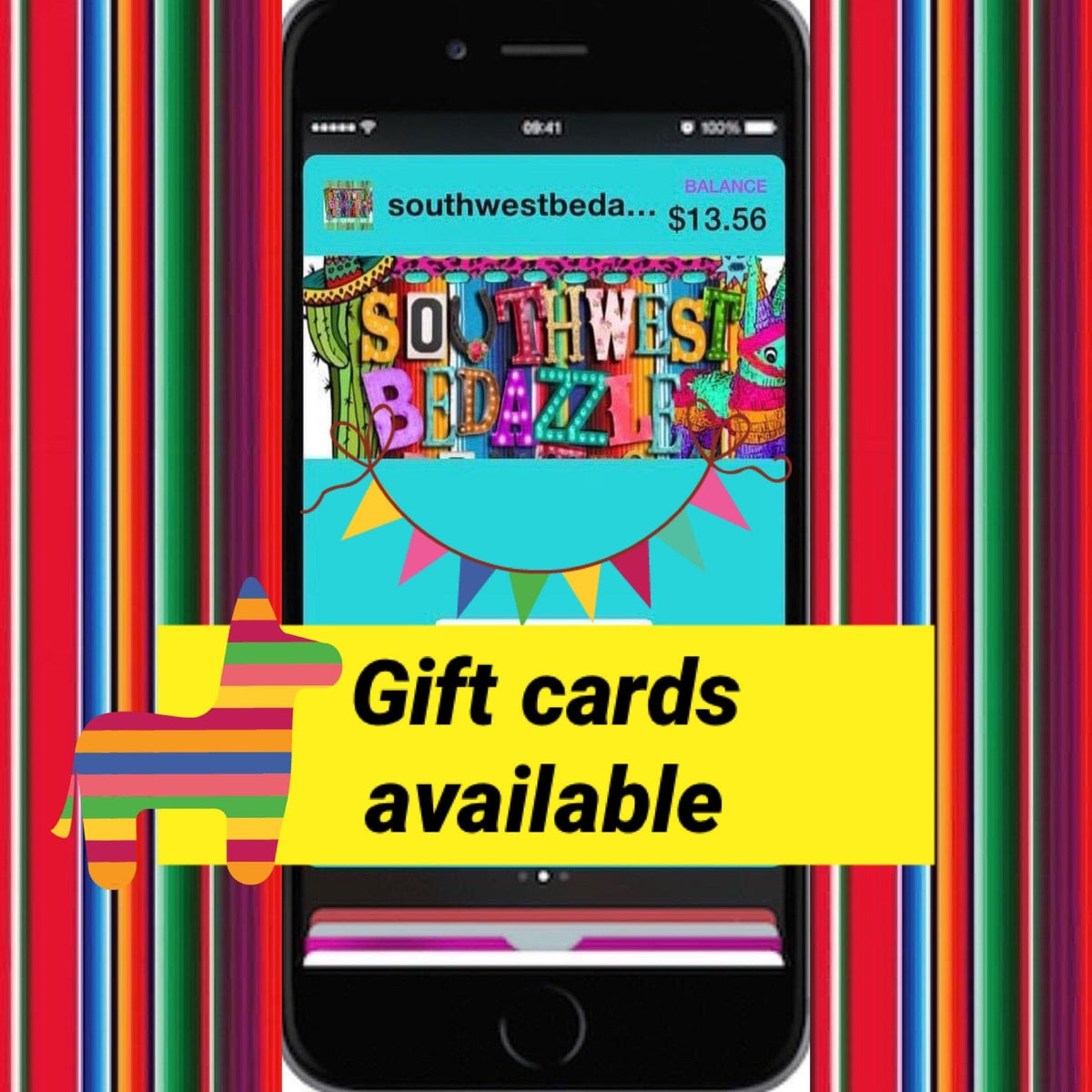 Gift certificate Card southwestbedazzle Gift Card