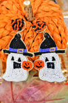 Halloween Beaded earrings Southwest Bedazzle jewelz