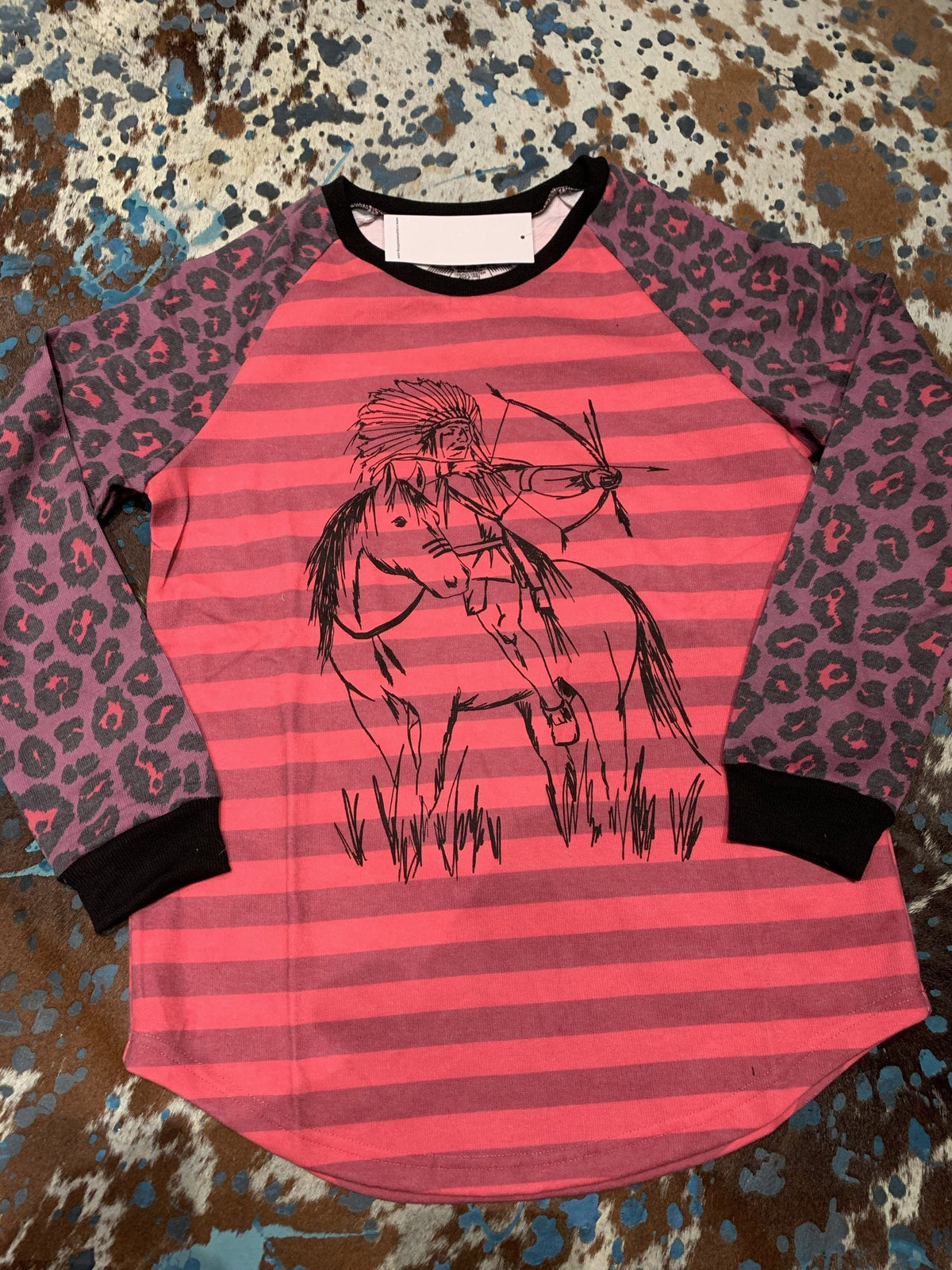 Little rock pink sweatshirt Southwest Bedazzle clothing