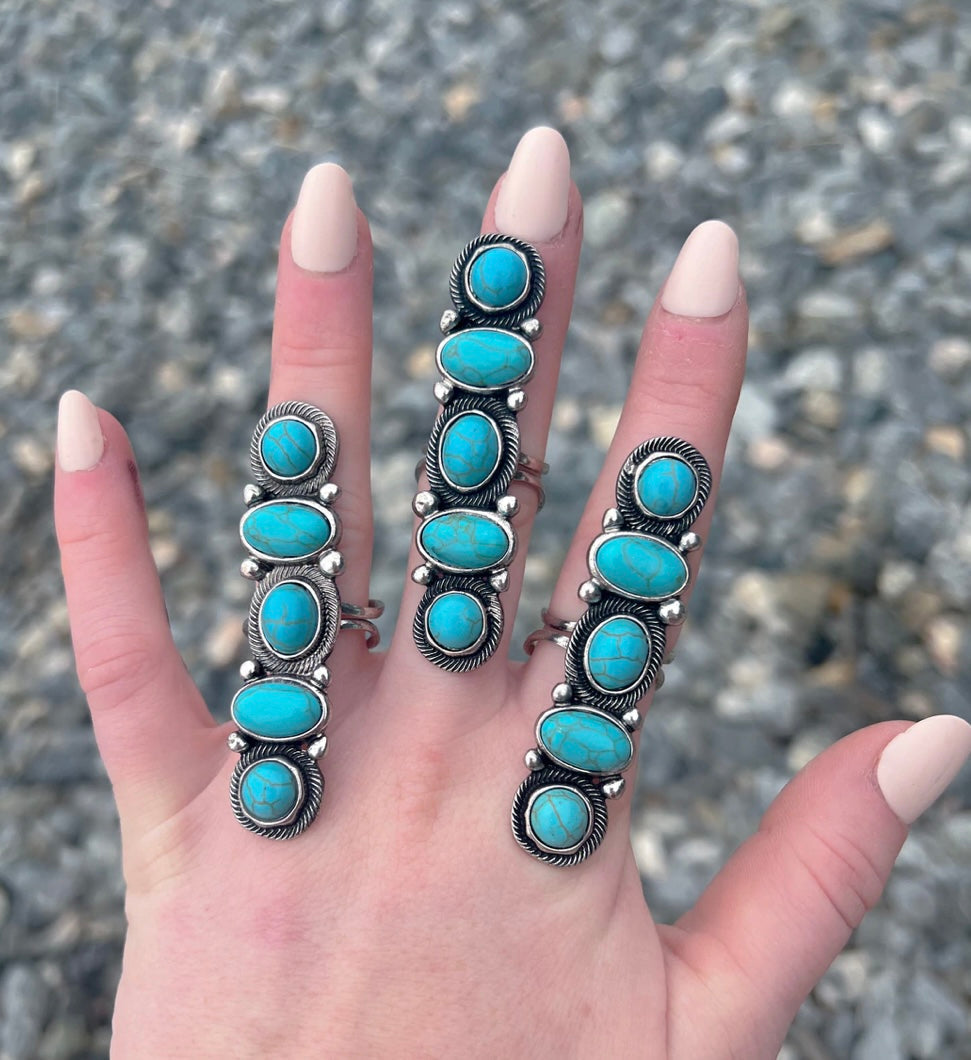 Sedona Turquoise Ring & Bracelet