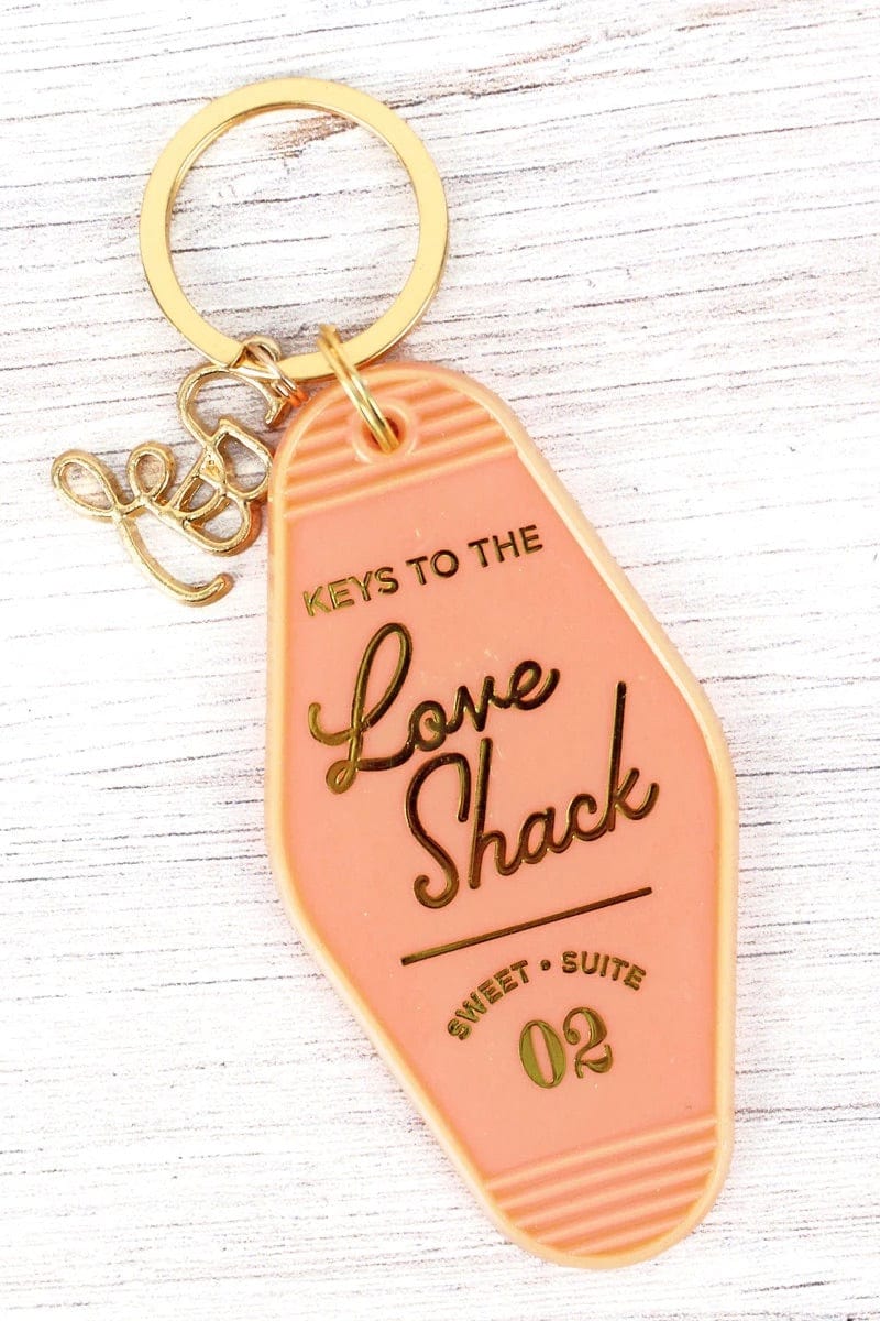 Love shack vintage mote keychain Southwest Bedazzle jewelz