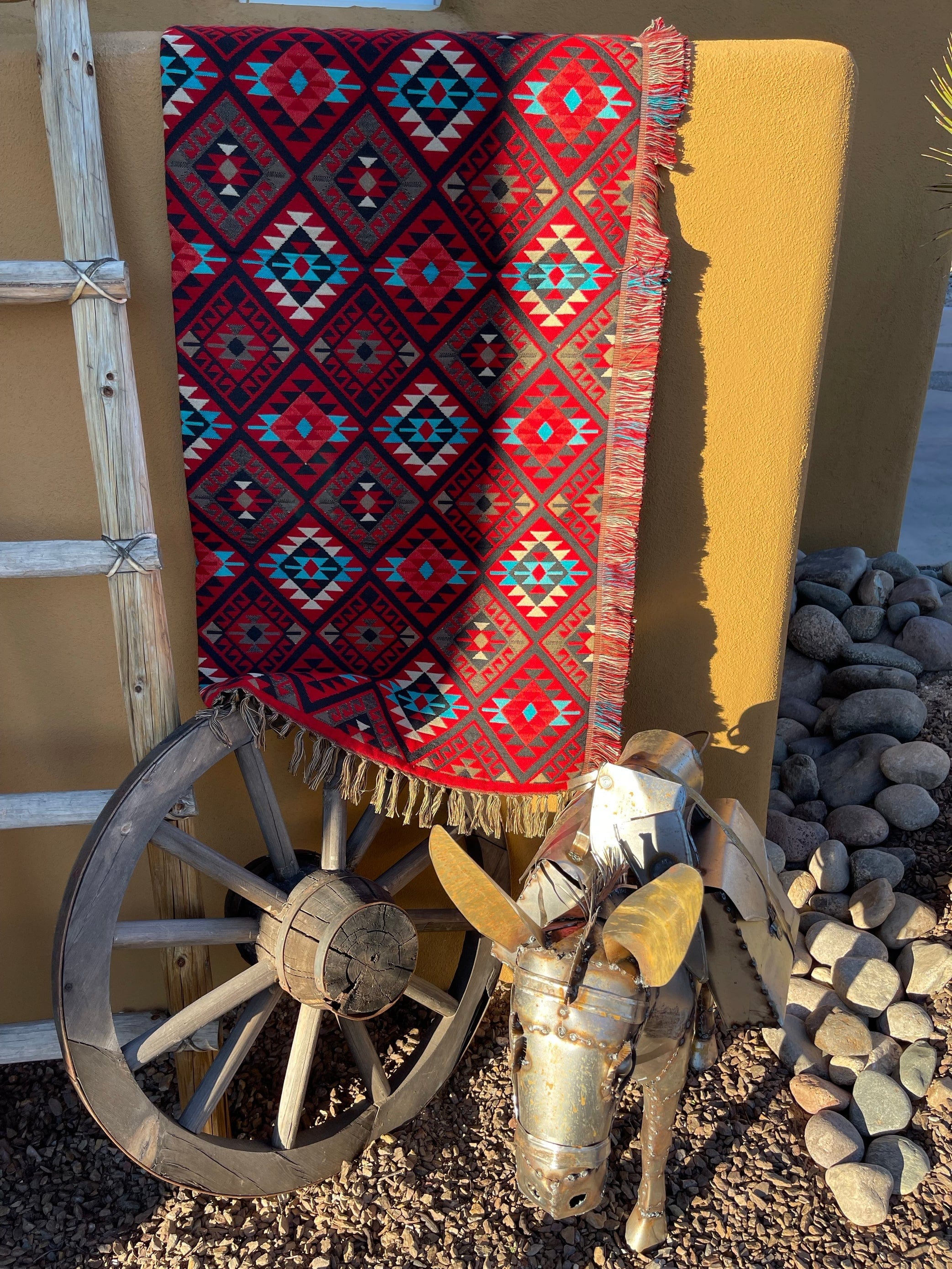 Southwest aztec blanket new arrivals