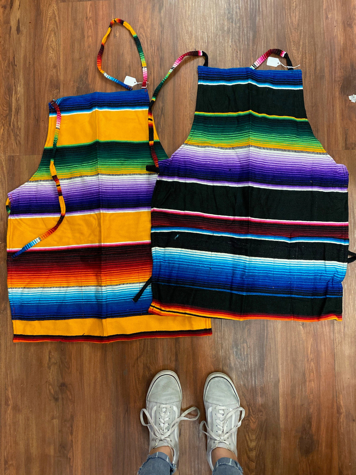 Serape apron Southwest Bedazzle home decor