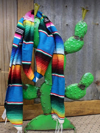 Serape RUNNER or SCARF  71”-14” Southwest Bedazzle home decor