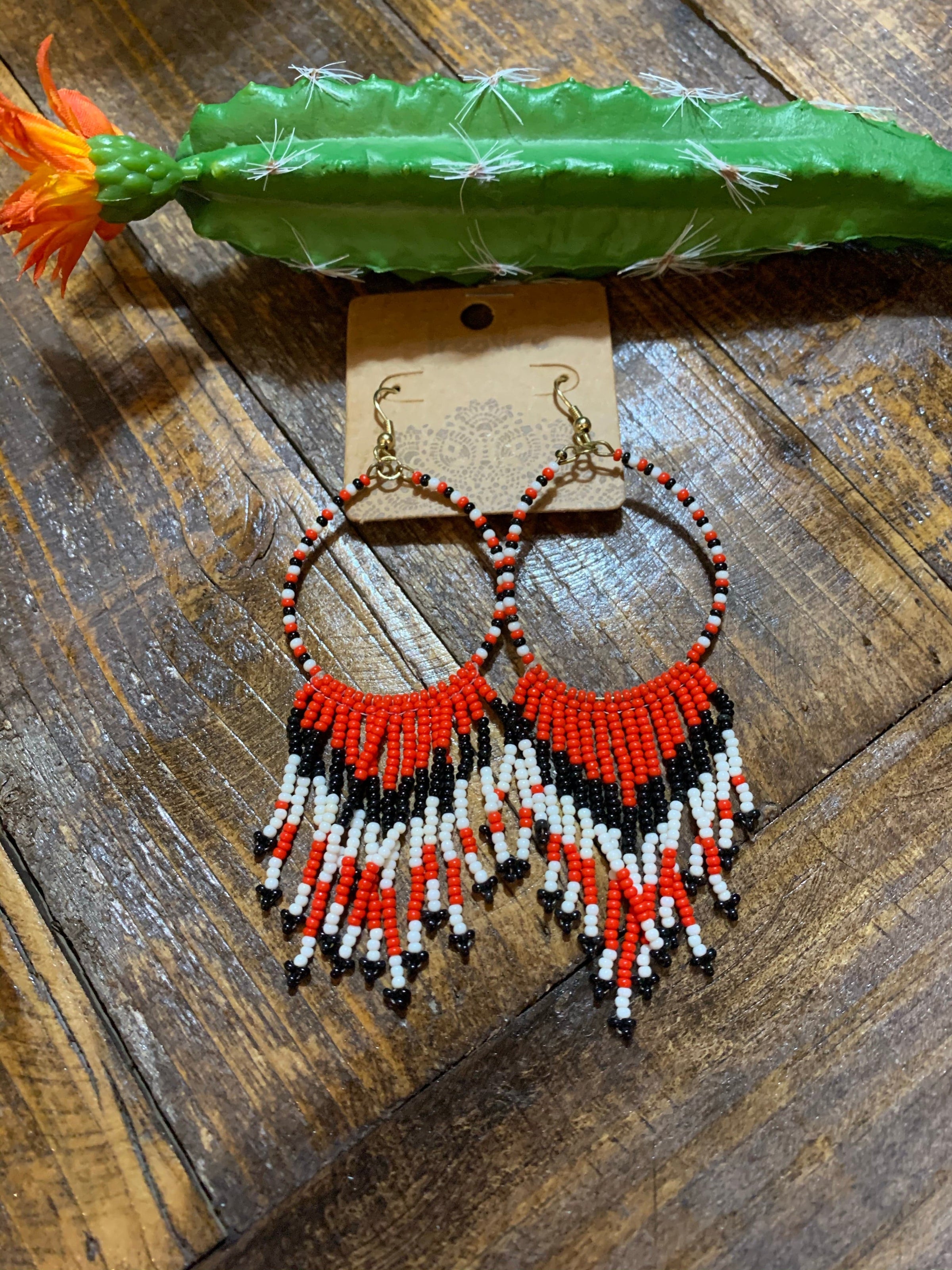 Southwest beaded earrings Southwest Bedazzle jewelz
