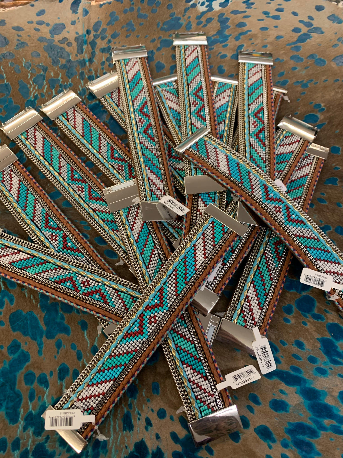 Southwest Beaded magnetic bracelet Southwest Bedazzle Bargain bonanza