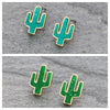 Southwest cactus druzy Earrings Southwest Bedazzle jewelz