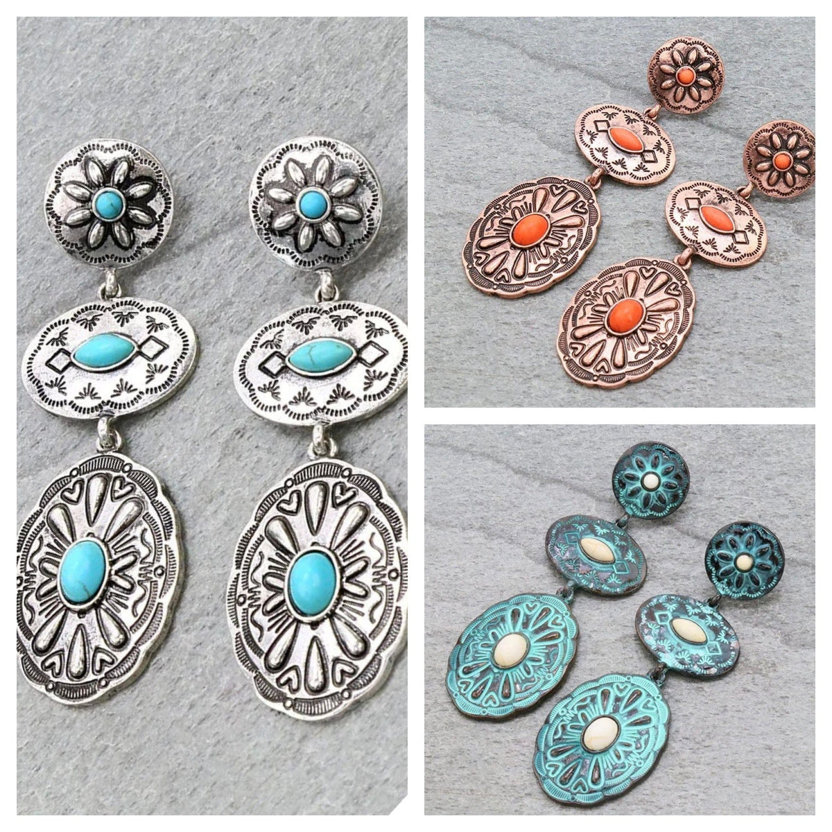 Southwest Earrings Southwest Bedazzle jewelz