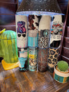 Stainless steel SKINNY TUMBLER Southwest Bedazzle home decor