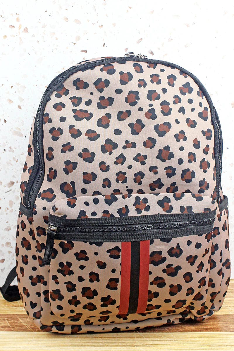 Tinsley leopard neoprene BACKPACK Southwest Bedazzle Mega purse sale