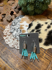 Turquoise Arizona falls earrings Southwest Bedazzle jewelz