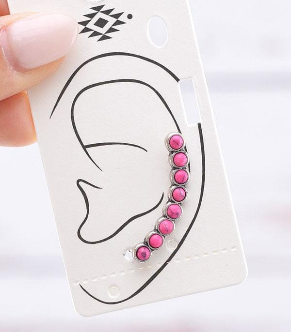 Western EAR CUFF EARRING Southwest Bedazzle jewelz