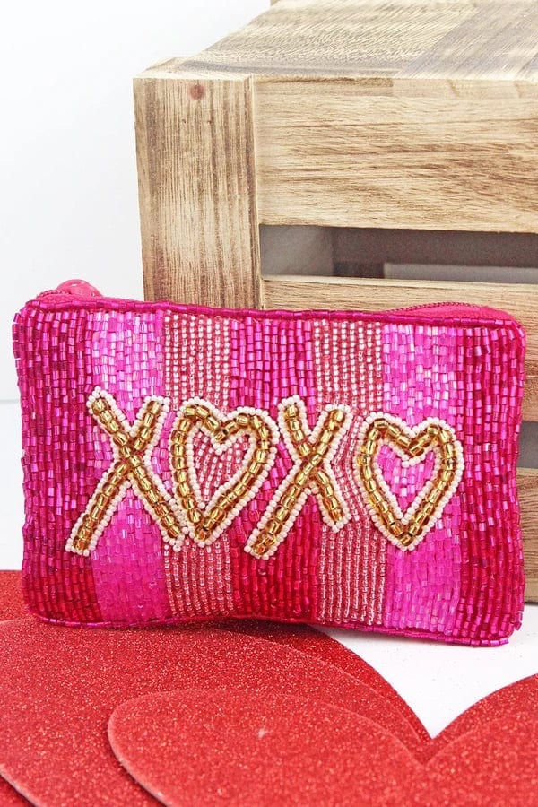 XOXO beaded clutch Southwest Bedazzle jewelz