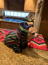 🐶XS DOG PONCHO   1-6 pounds Southwest Bedazzle clothing